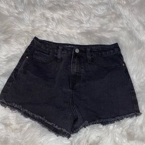 Target Wild Fable black jean shorts